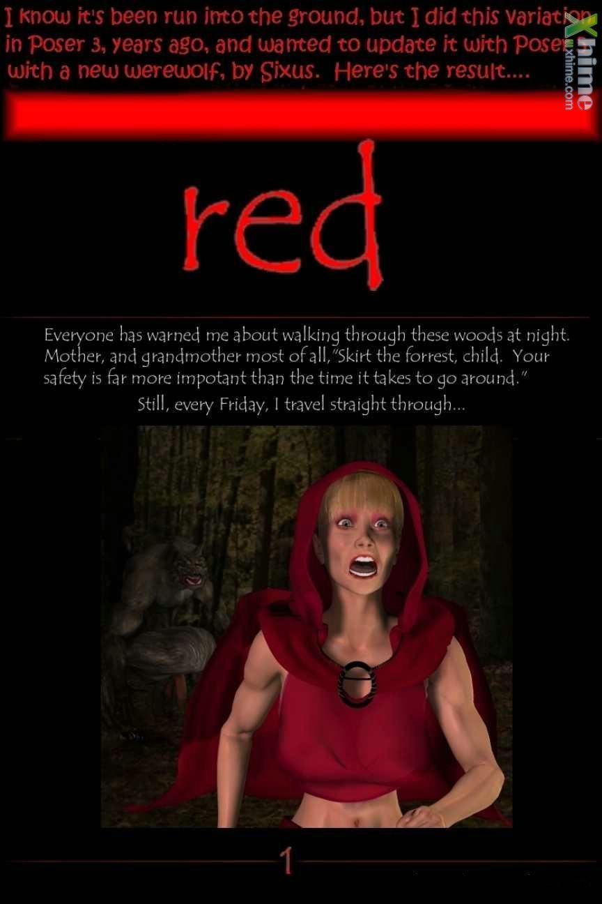czerwony
