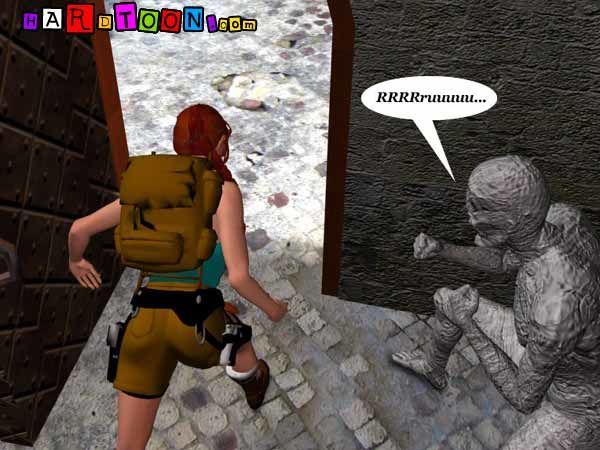Lara Croft był zgwałcona :w: mumio (3d)