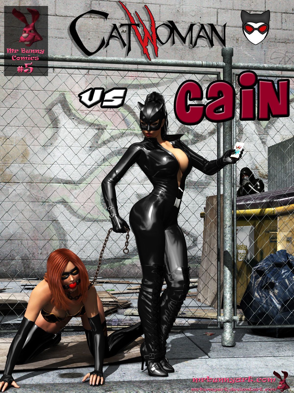 [mrbunnyart] Cain đấu với catwoman
