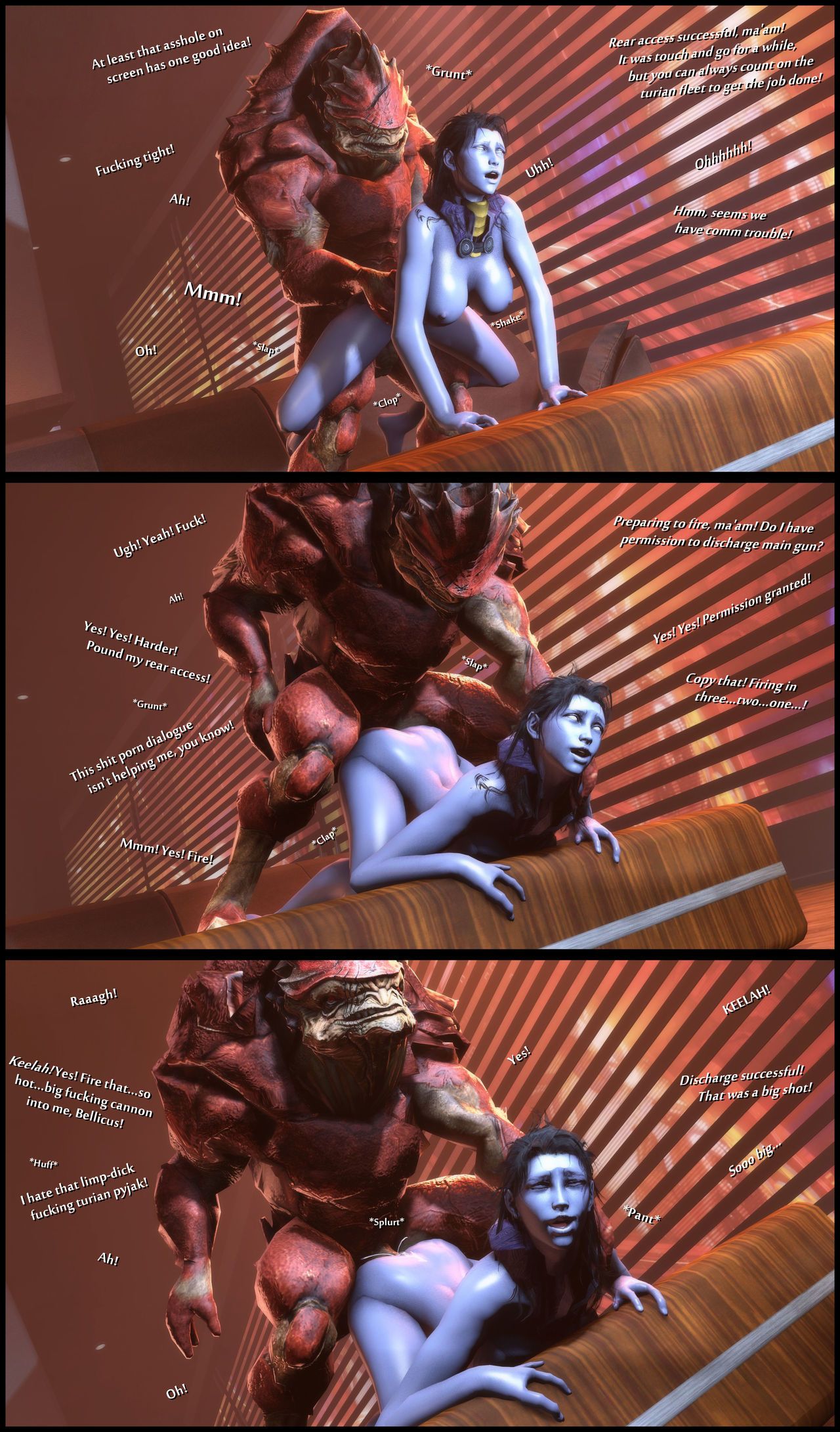 [foab30] Size Queen (Mass Effect) - part 2