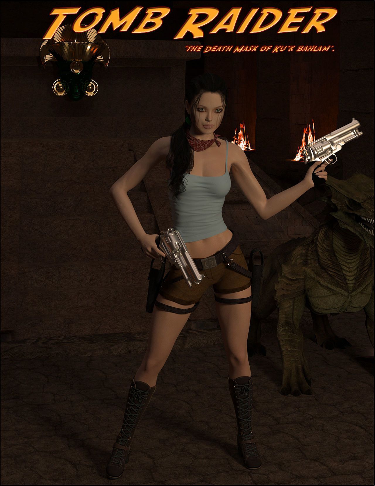 DarkSoul3D - Tomb Raider - The Death Mask of \'Ku\'k Bahlam\'