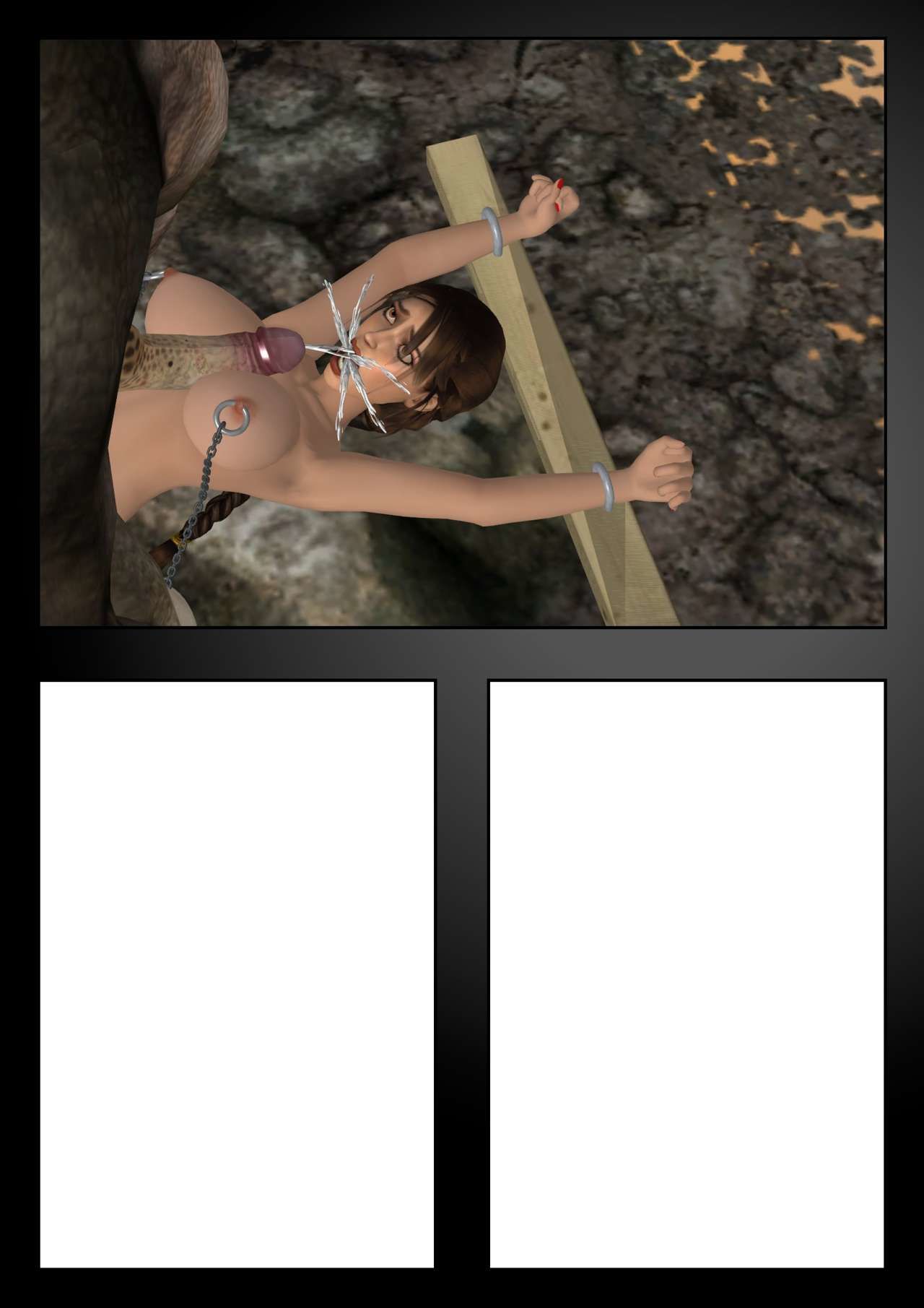 Lara croft vs De minotaurus w.i.p. Onderdeel 2