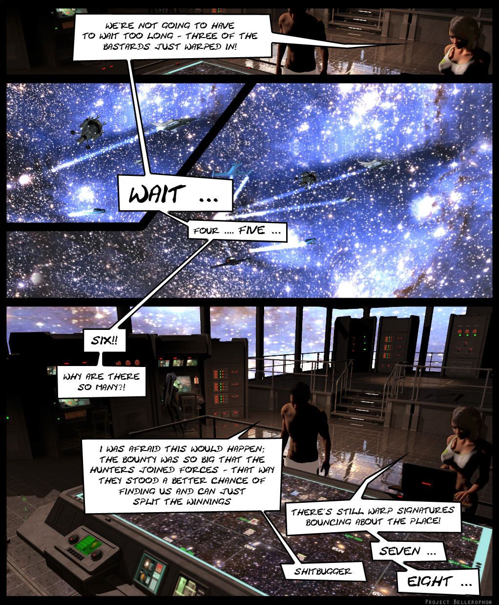 proyecto belerofonte Comic 17: espacio Tetas Ding dong frotar Un Dub Parte 4