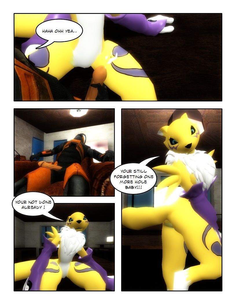 Bad Day Renamon And Freemon Tale - part 2