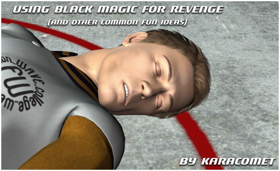 [kara comet] el uso de Negro la magia para La venganza