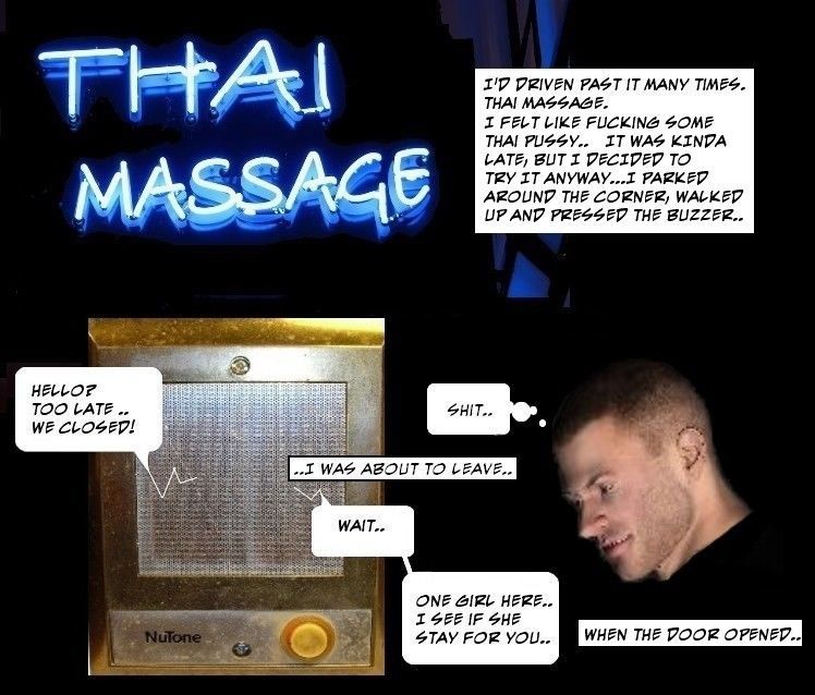 Tailandês foda carne massagem