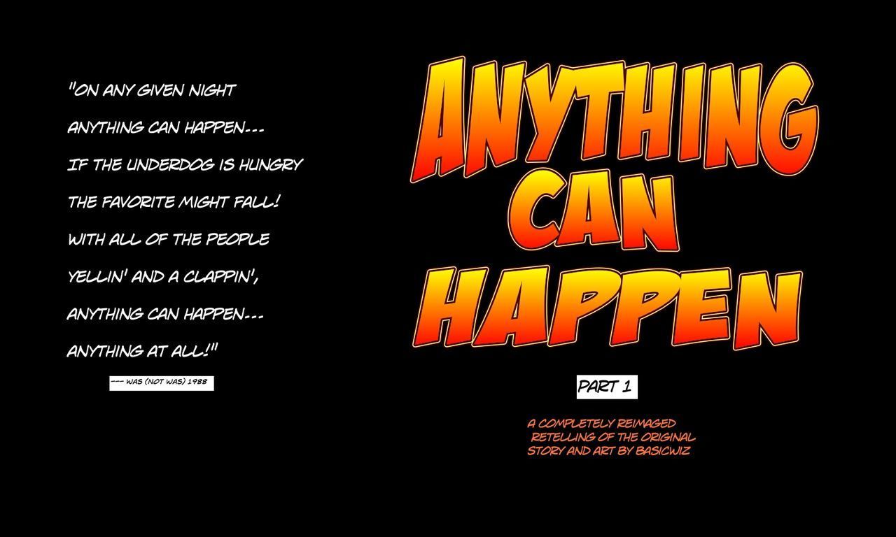 anything can happen
