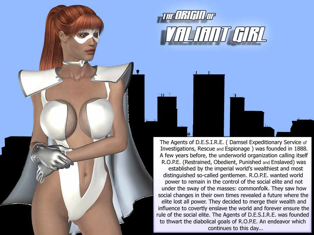 Agents of D.E.S.I.R.E. - The Origin of Valiant Girl