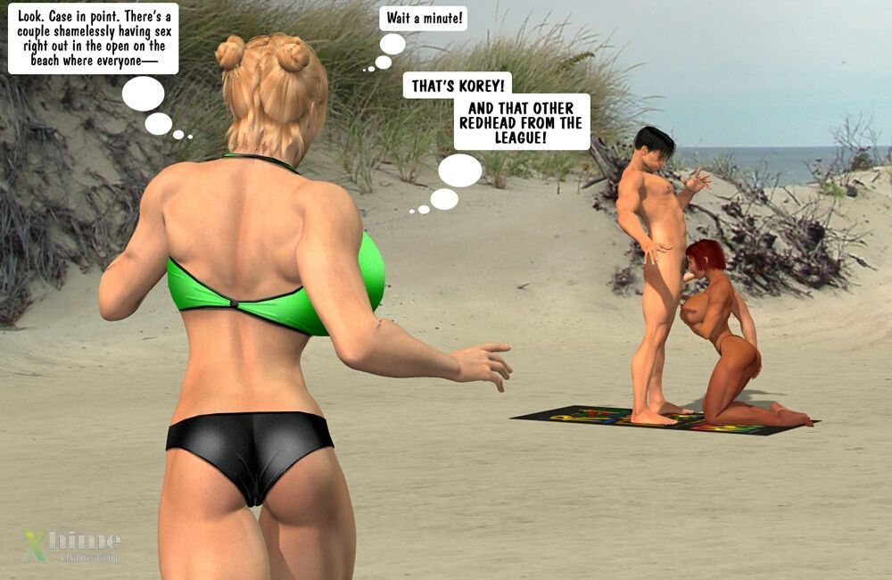 [entropy] Megan & Denise catfight w w Plaża