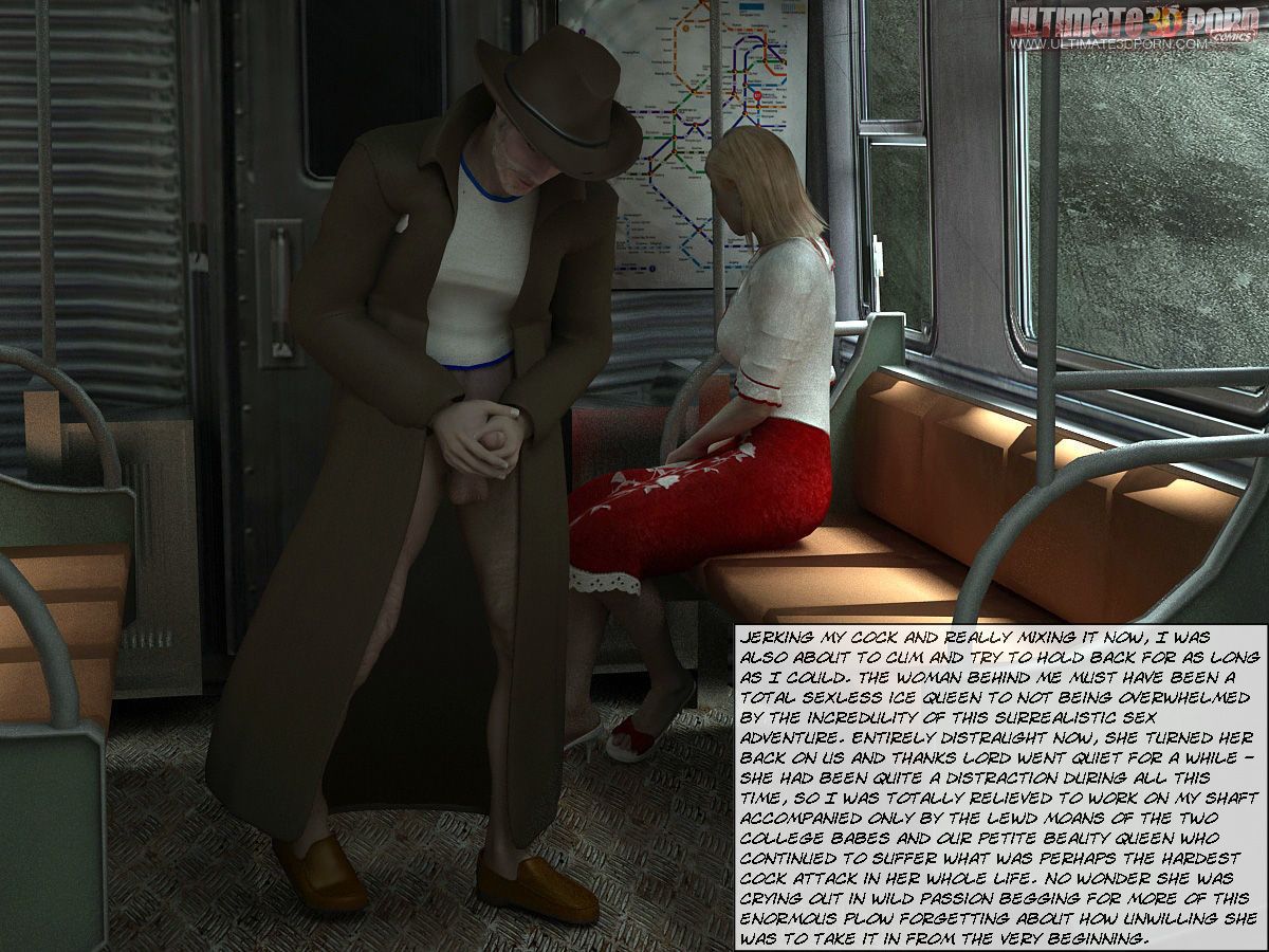 [3d] Sexo no metrô parte 3