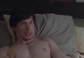 Männlich Promi Nackt Adam Treiber Nackt Körper während Sex Szenen