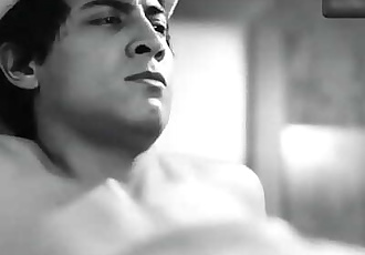 mężczyzna gwiazdy Alessandro Miro Nagie i masturbuje się wideo