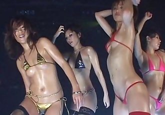 HGD Club Sexy Dance Vol.5 - All Dancers Natsumi, Ami, Akane, Minaki-FX - 38 min