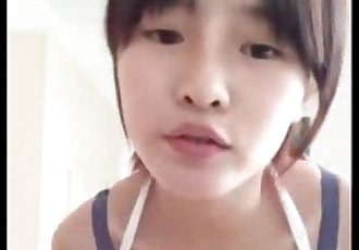 korean camgirl sexy boobs - 2 min