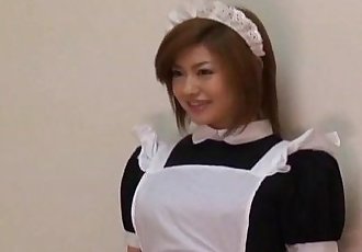 Ai Aito undressed of uniform licked and nailed - 10 min