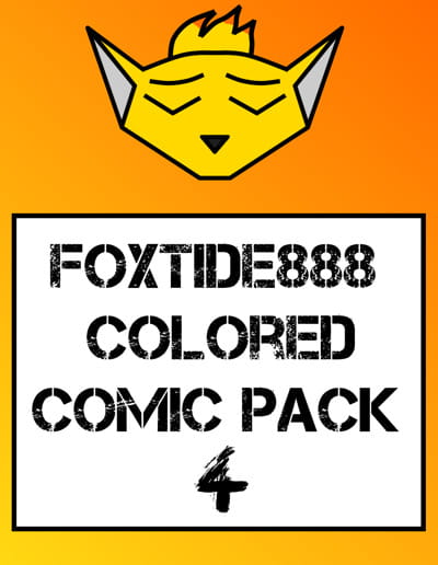 foxtide888 цветные Комикс пакет 04