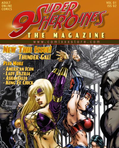 9 superheroines De magazine #2