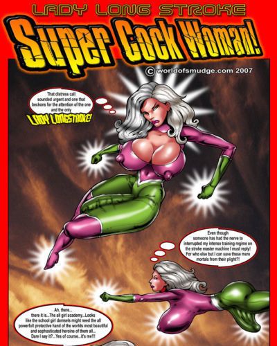 धब्बा महिला लंबे समय स्ट्रोक सुपर लंड woman!