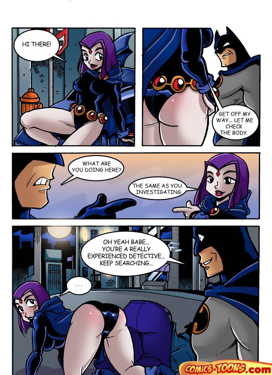 Comics Toons Raven\'s Dream (Teen Titans- Batman)