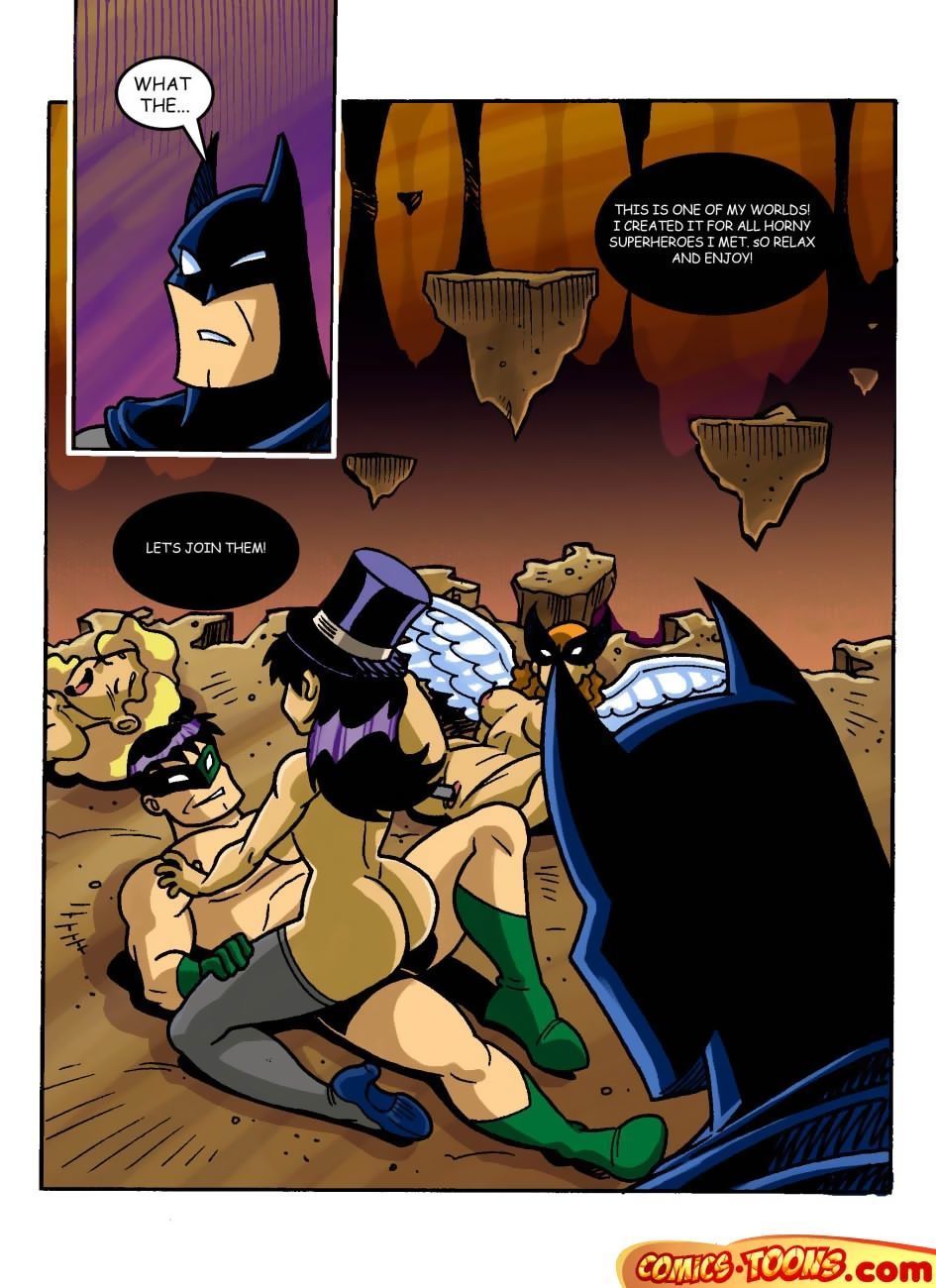 комиксы мультов raven\'s Мечта (teen титаны batman)