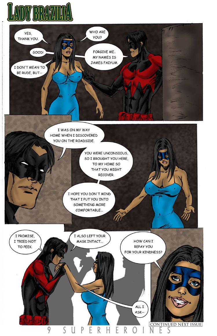 9 superheroines el revista #9 Parte 2
