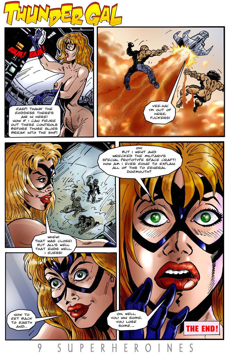 9 die superheldinnen die Magazin #7 Teil 2