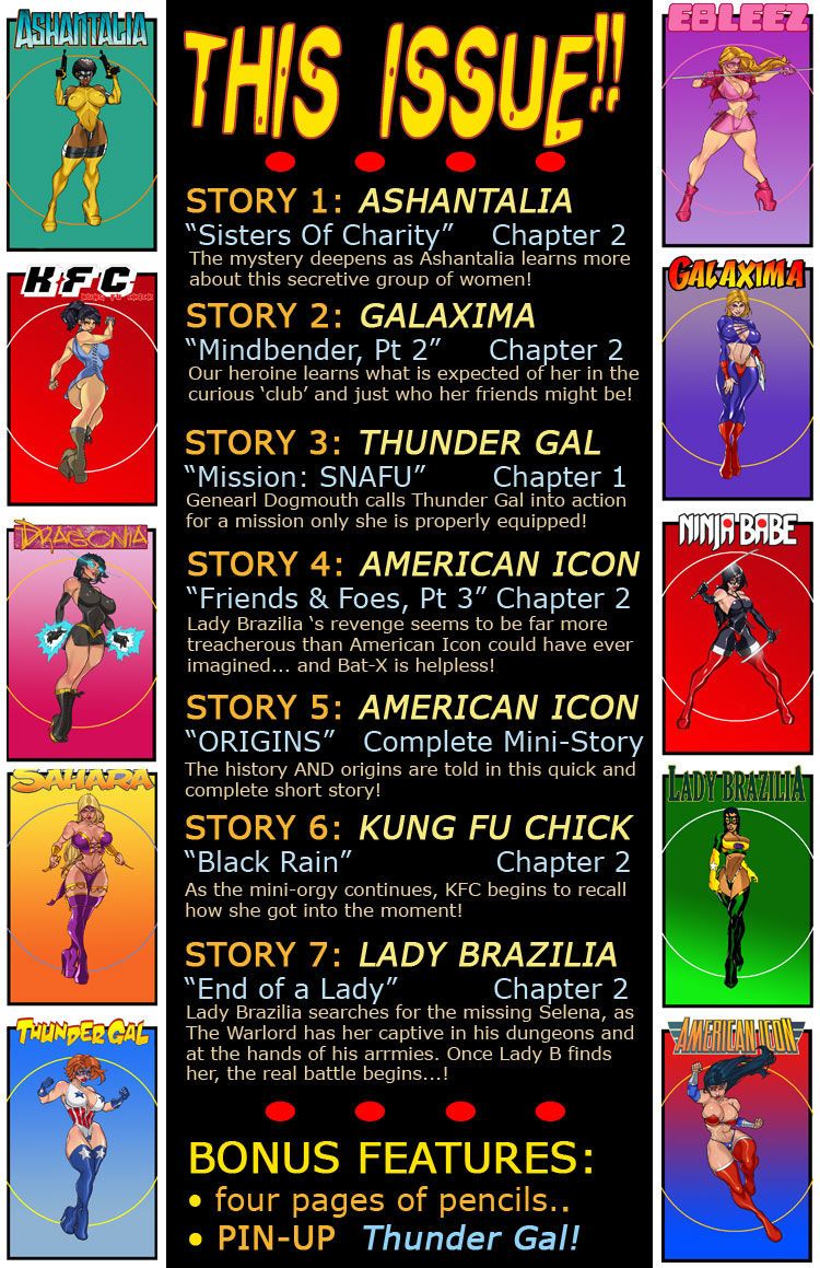 9 die superheldinnen die Magazin #2