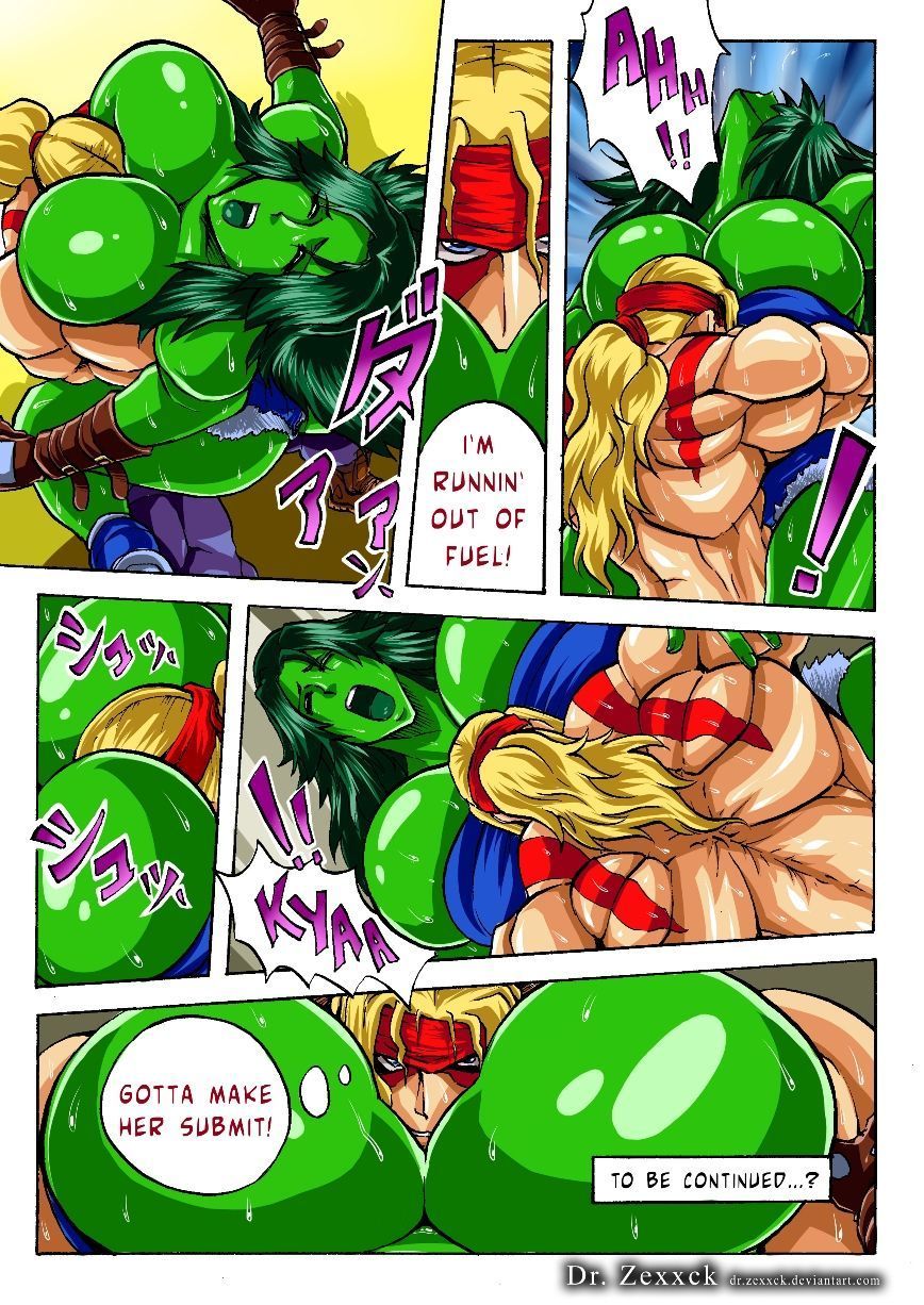 drzexxck Alex vs. ona Hulk