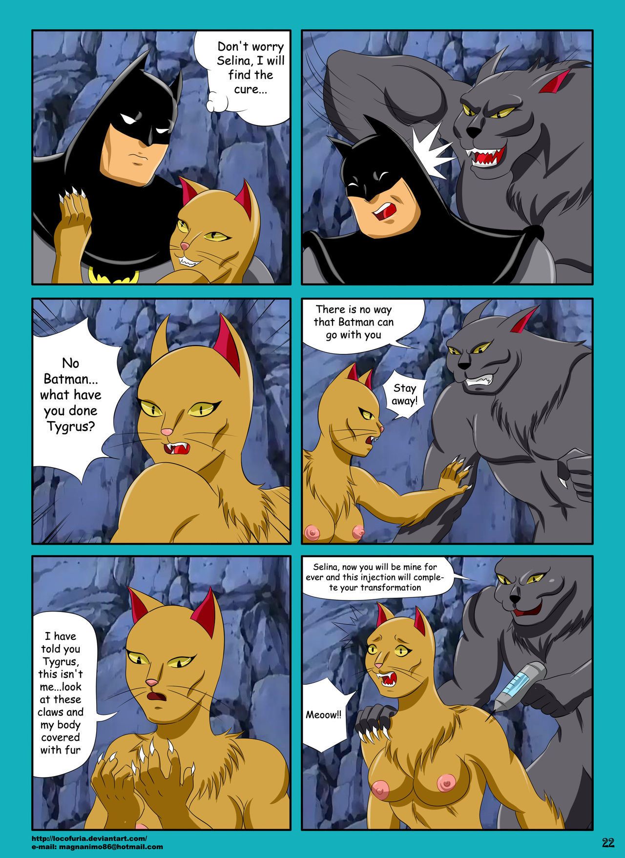 locofuria pia sama Felino instincs (batman) parte 2