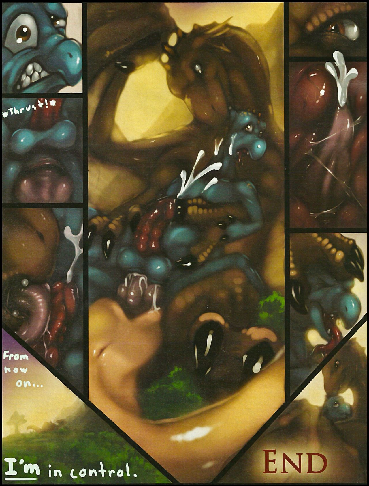 dragon\'s hoard volume 2 (composition de différentes artists) PARTIE 2