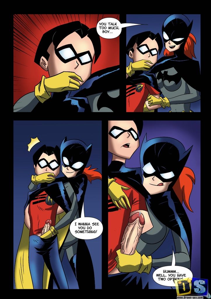 rysowane seks Batman