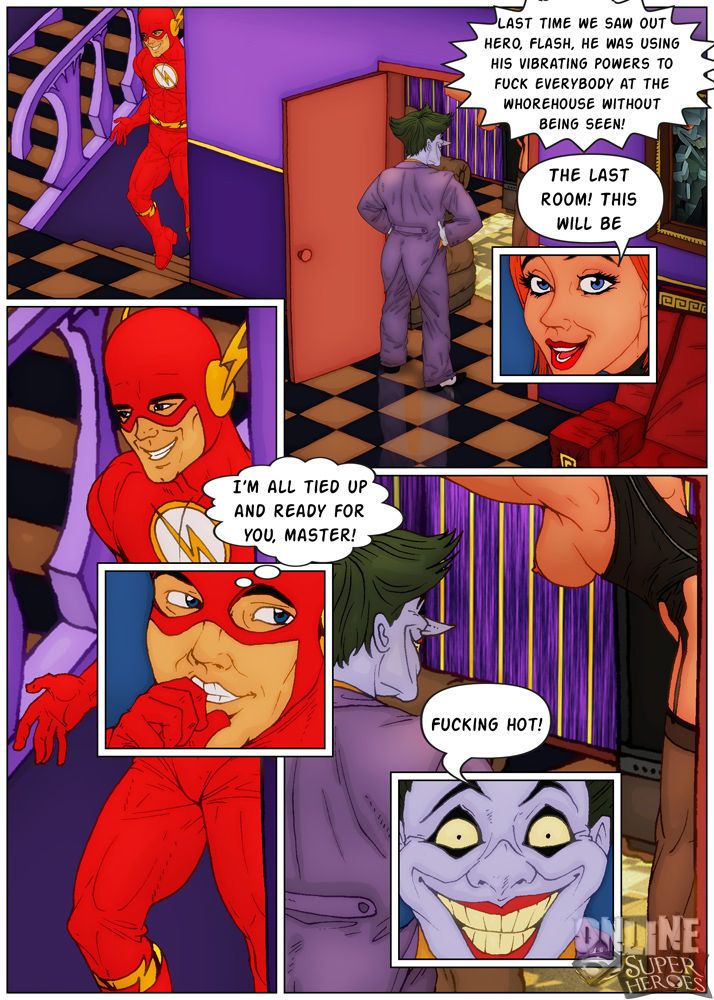 online supereroi flash in osceno casa (justice league) parte 2