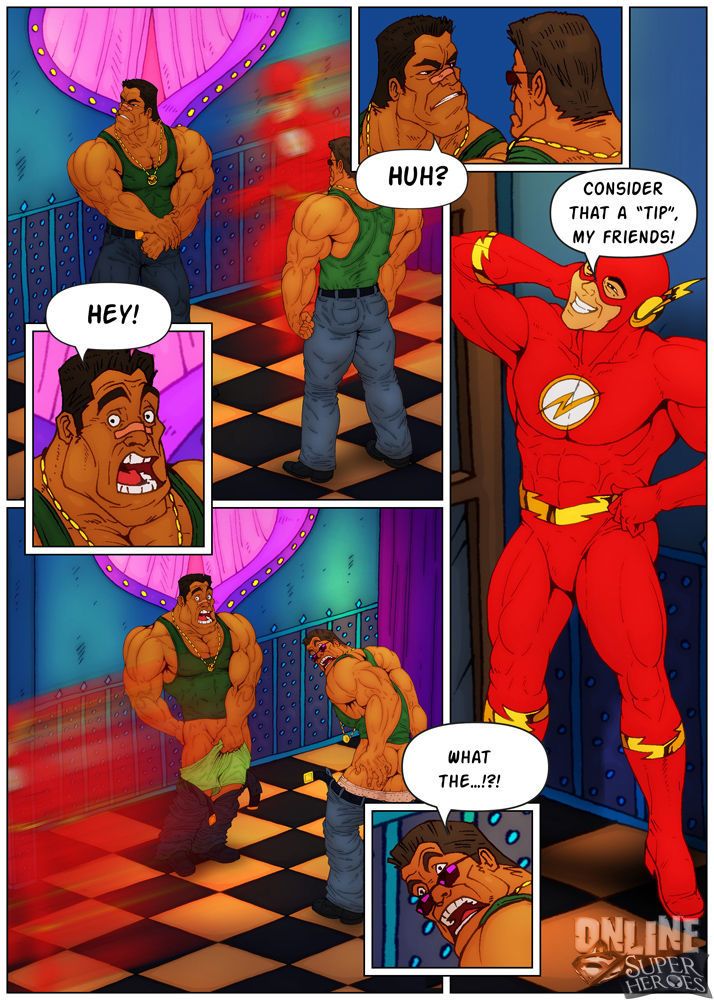 Online super-heróis flash no Bawdy Casa (justice league) parte 2