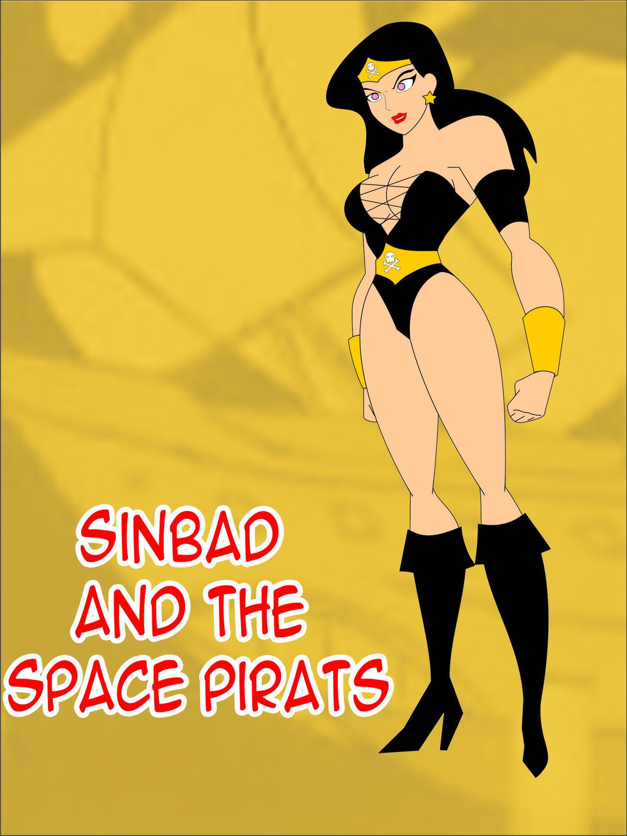 jimryu simbad y el espacio los piratas (justice league)