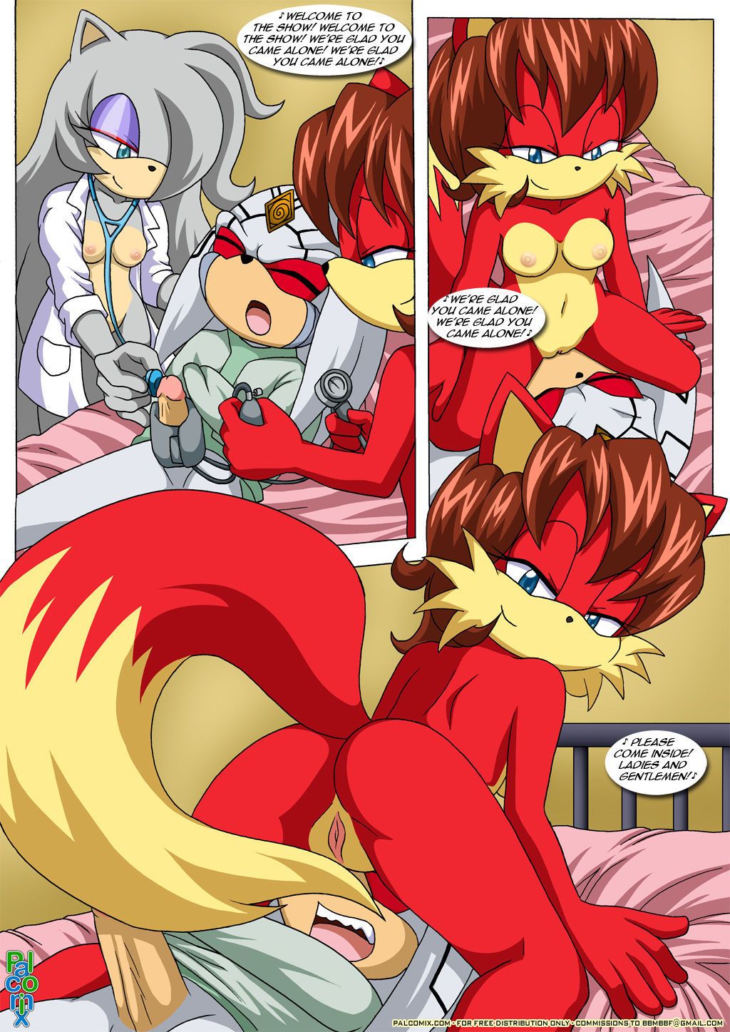 Palcomix Dr. Finitevus M.D. (Sonic the Hedgehog)