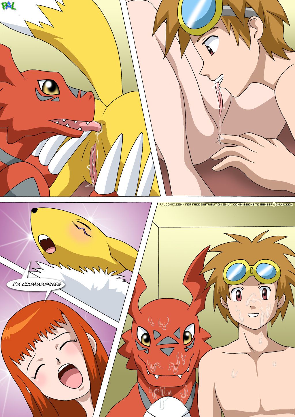 Palcomix New Playmates (Digimon) - part 2