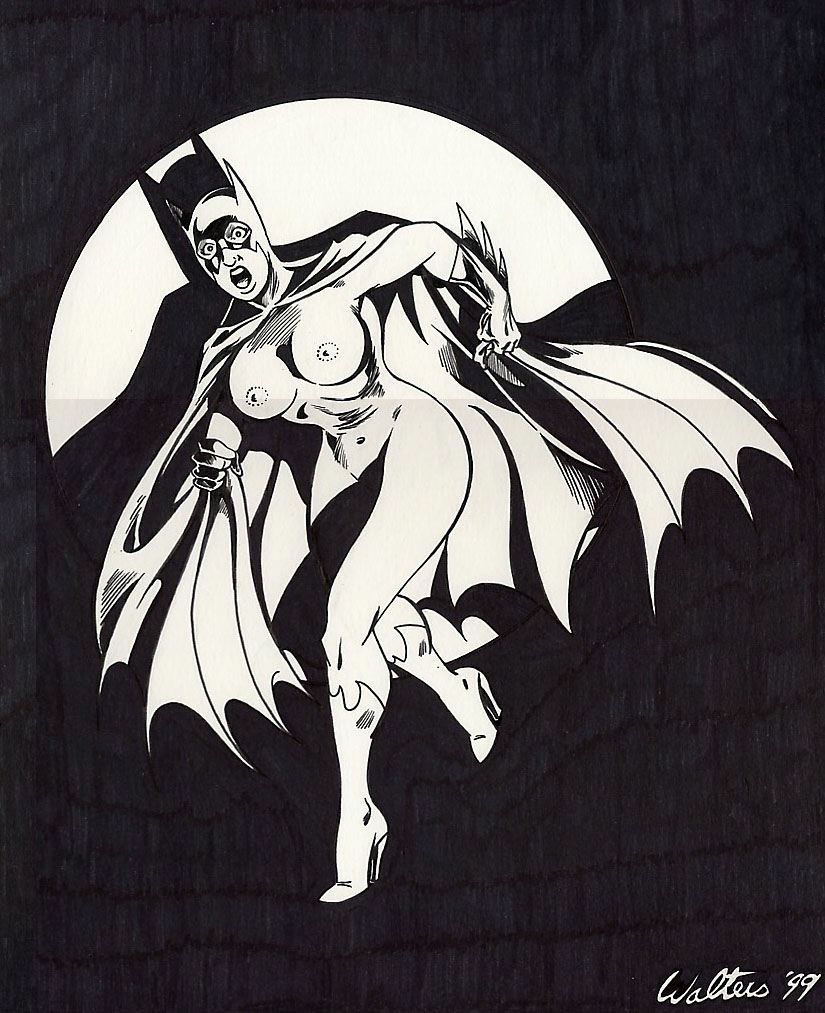tebra tác phẩm nghệ thuật batman và siêu nhân