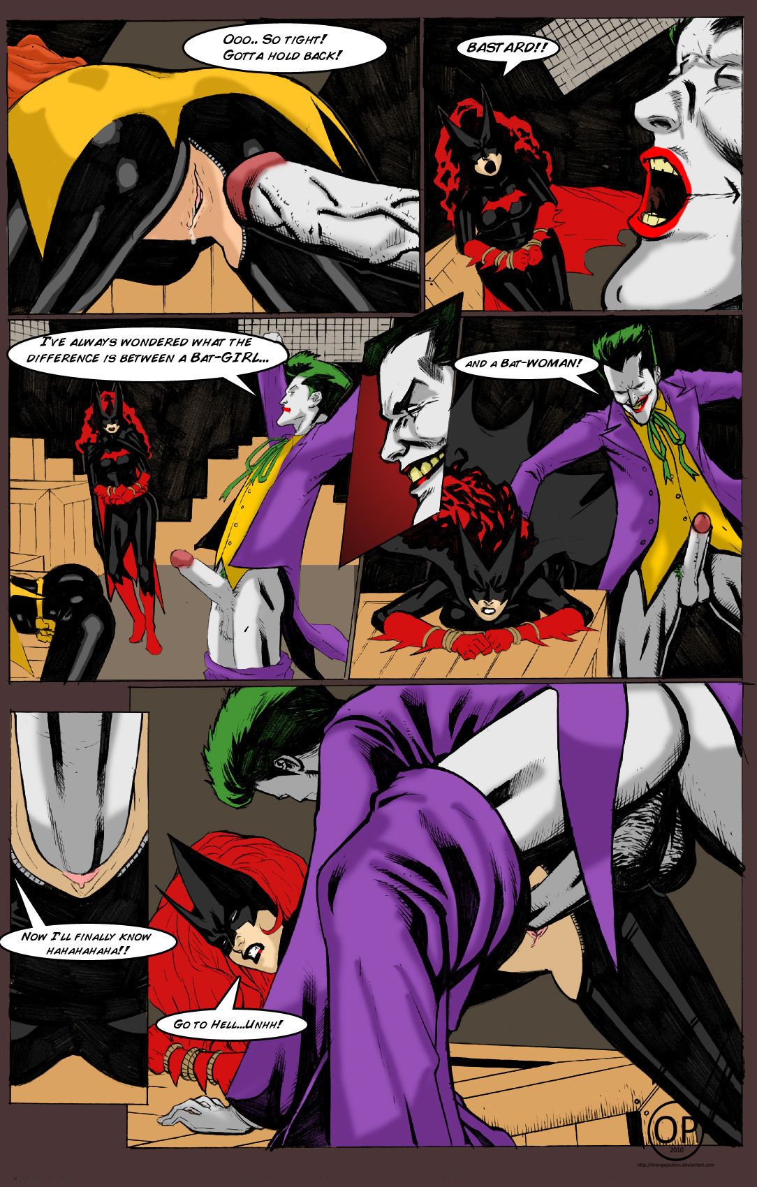 Joker vs batwoman