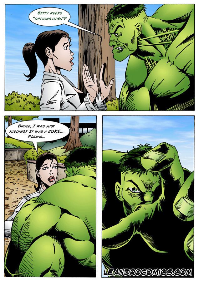 Leandro komiksy Hulk