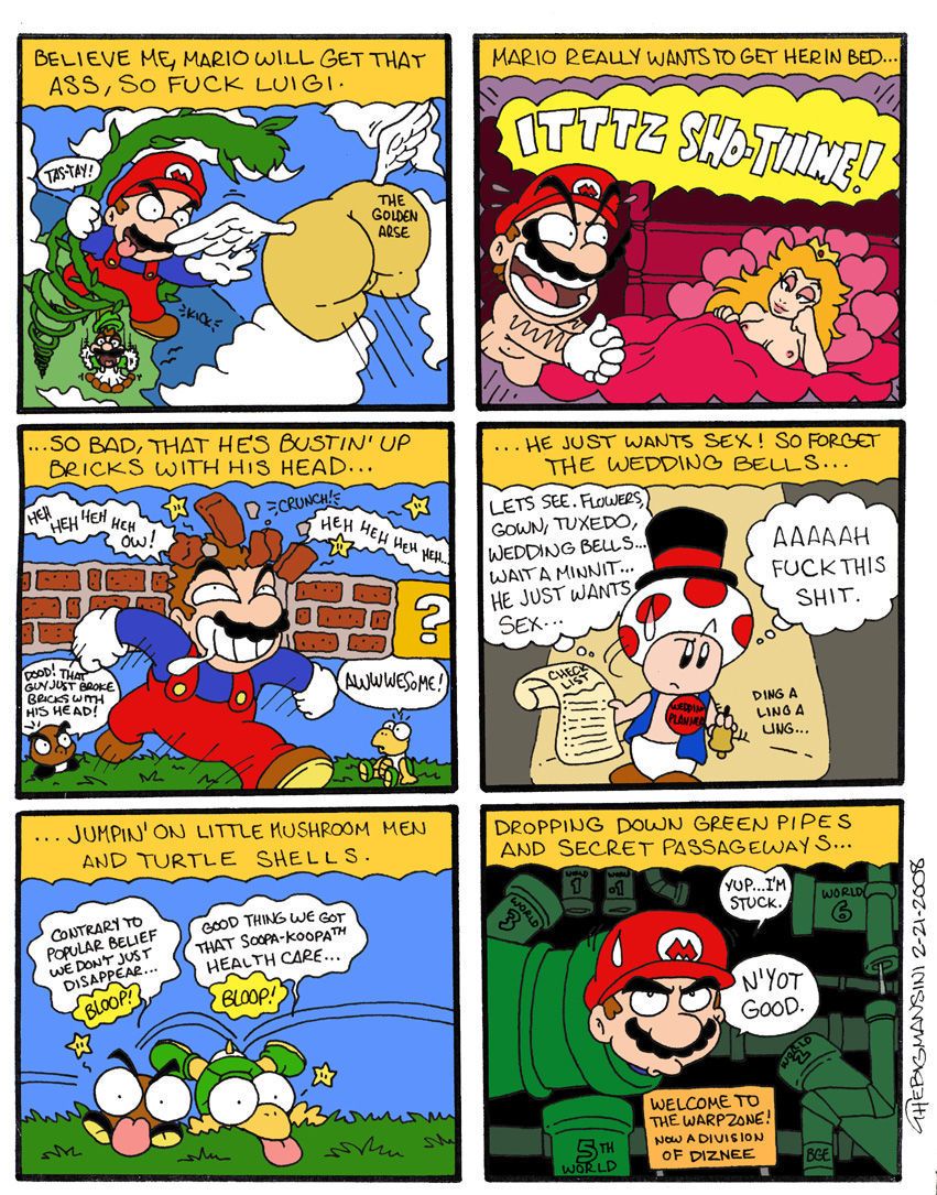 il Grande mansini ordito Per mondo 69 (super Mario brothers)