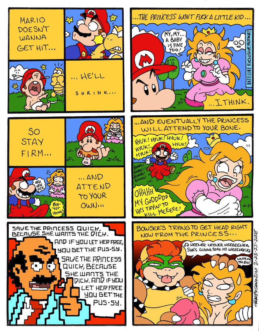 die Big mansini warp zu Welt 69 (super Mario brothers)