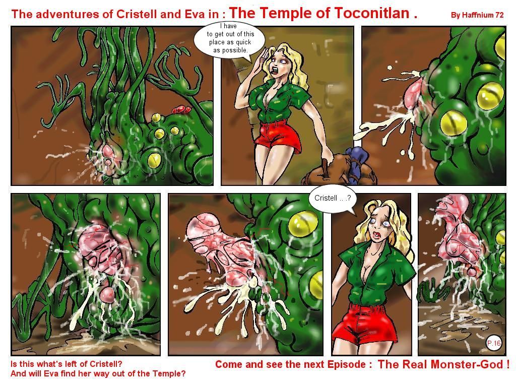 o aventuras de cristell e eva no : o templo de toconitlan incompleto