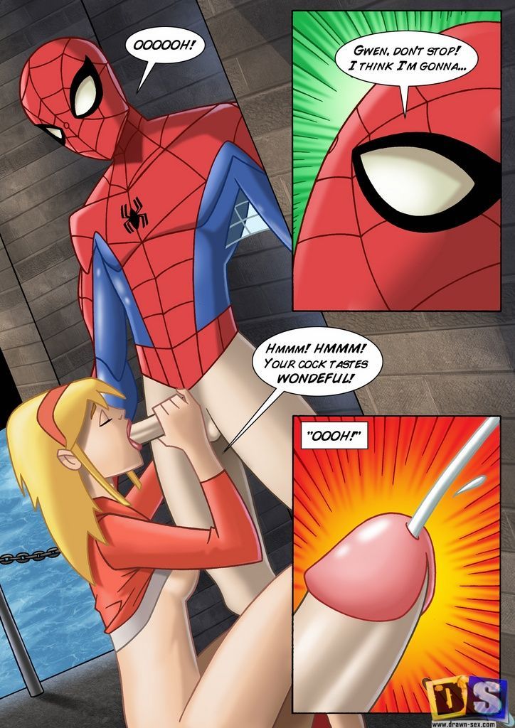 Drawn-Sex Spider-Man