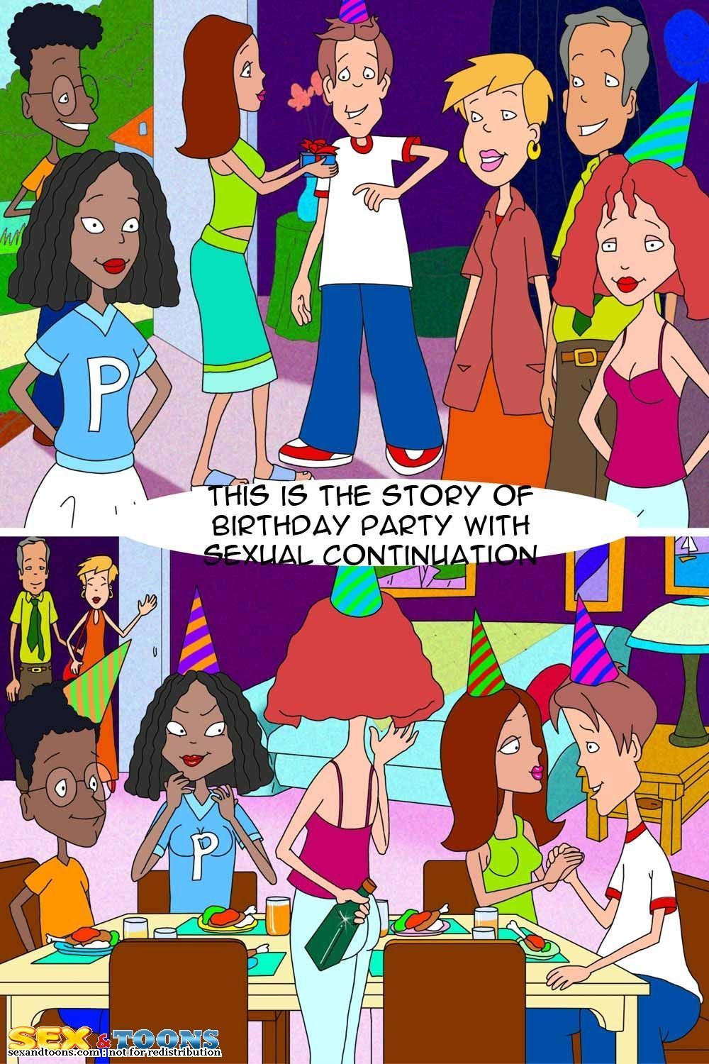 الجنس و رسوم متحركة هذا هو على القصة من عيد ميلاد الطرف مع :الجنسية: استمرار (whats مع andy?)