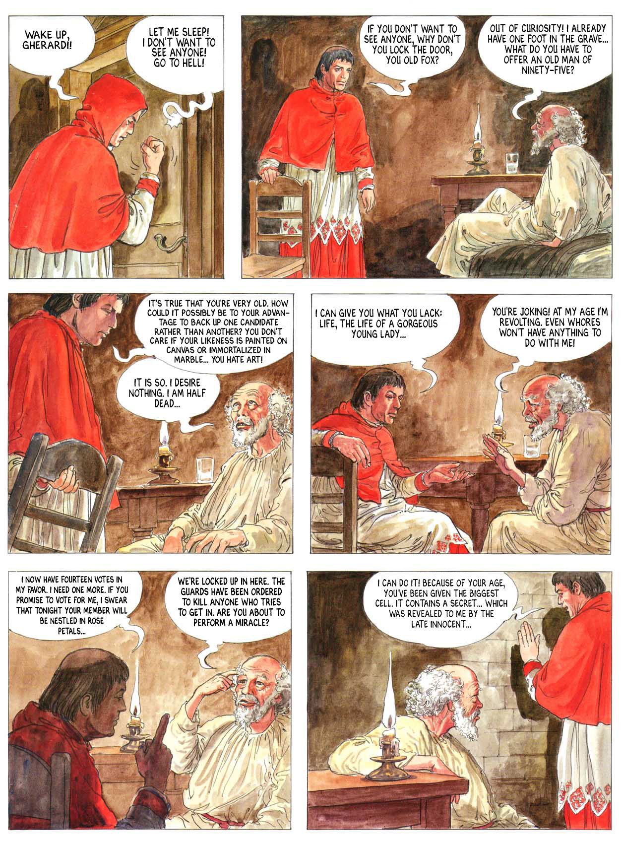 Alejandro Jodorowsky & milo manara borgia Sangue para o papa () parte 3