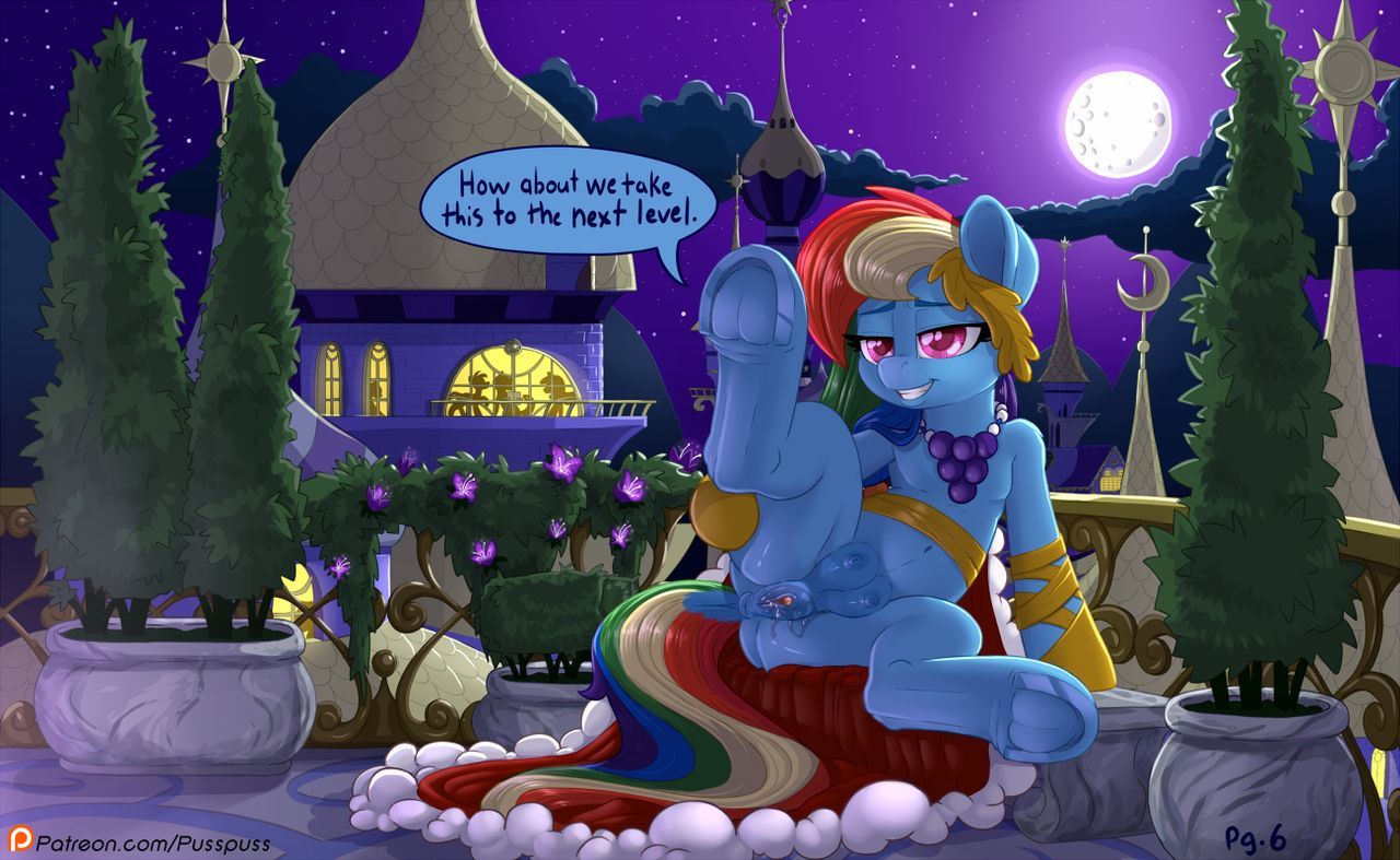 Rainbow Dash and You Attend the Gala