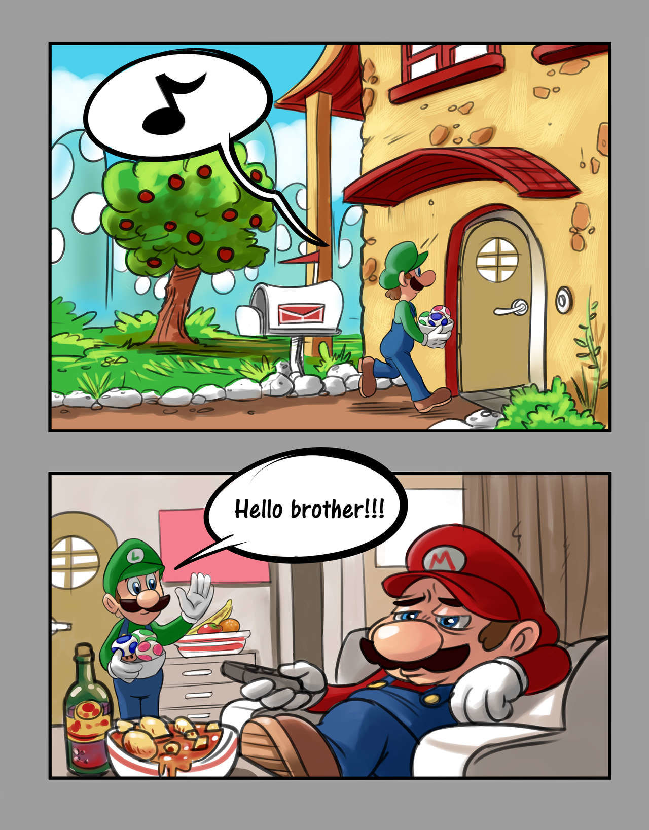 super Mario 50 Schattierungen der bros