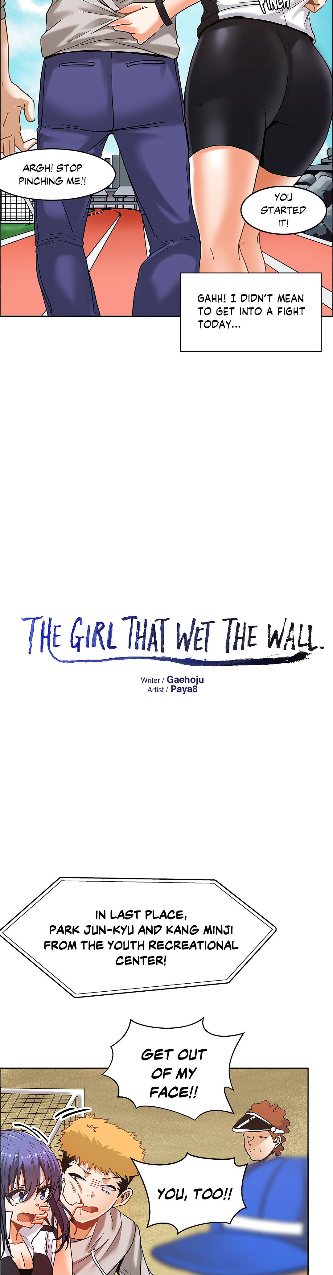 o menina Que molhado o parede Ch 11 40 parte 14