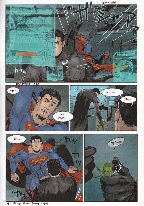(c83) gesuidou de megane (jiro) rood geweldig krypton! (batman, superman) Onderdeel 2