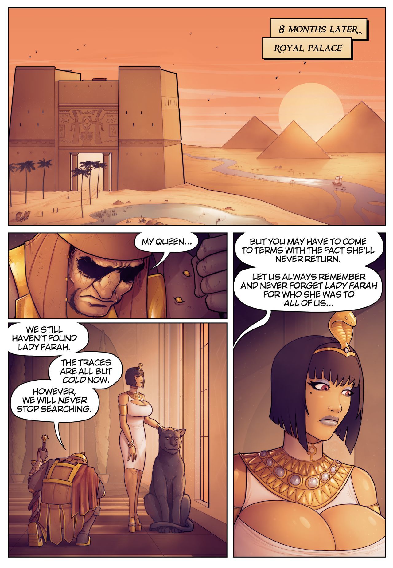 ตำนาน ของ ราชินี opala พนิยาย ของ pharah: ใน คน เงา ของ anubis*